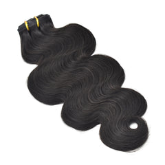 Body Wave Pu Seamless Clip In Hair Extension