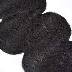 Body Wave Pu Seamless Clip In Hair Extension