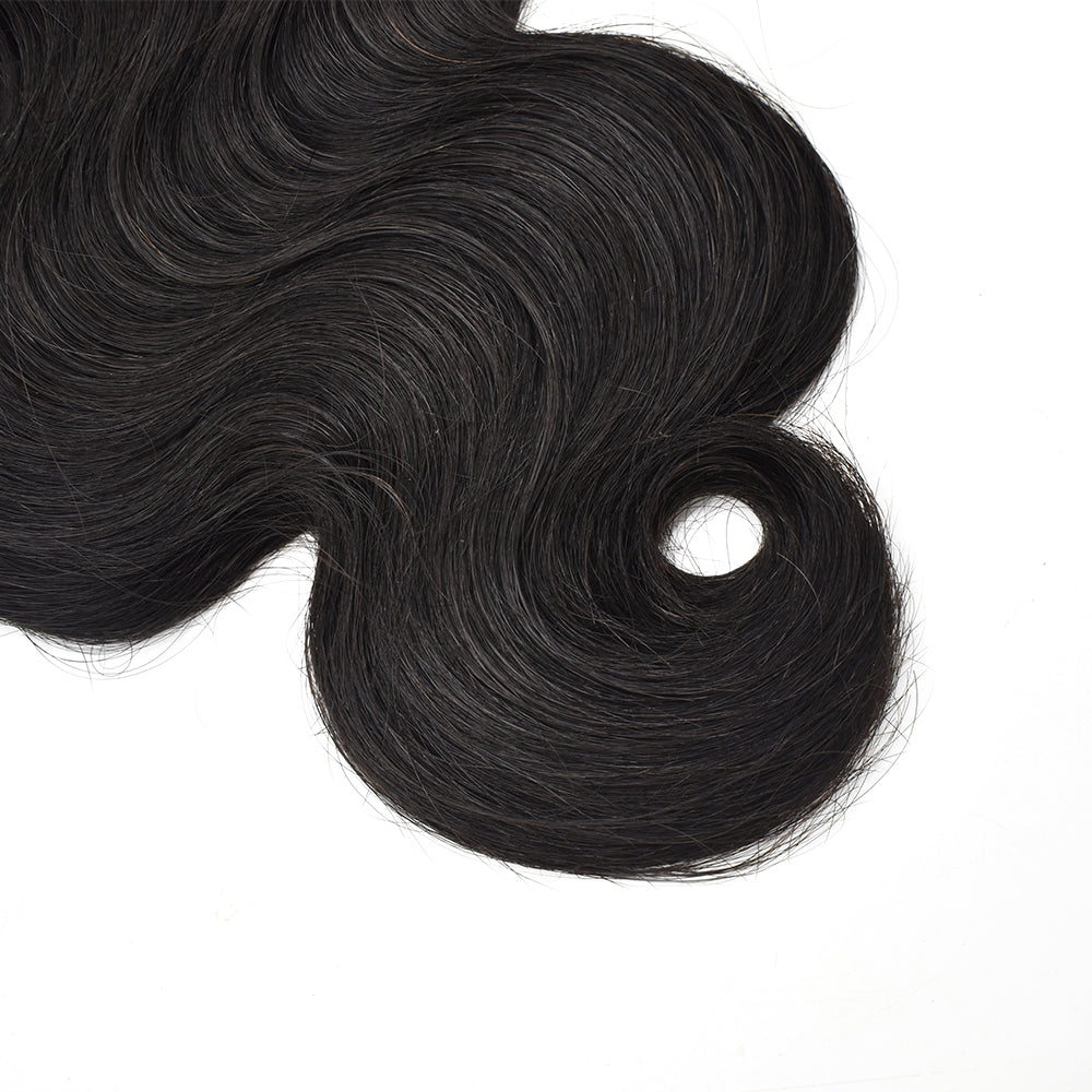 Body Wave Pu Seamless Clip In Hair Extension