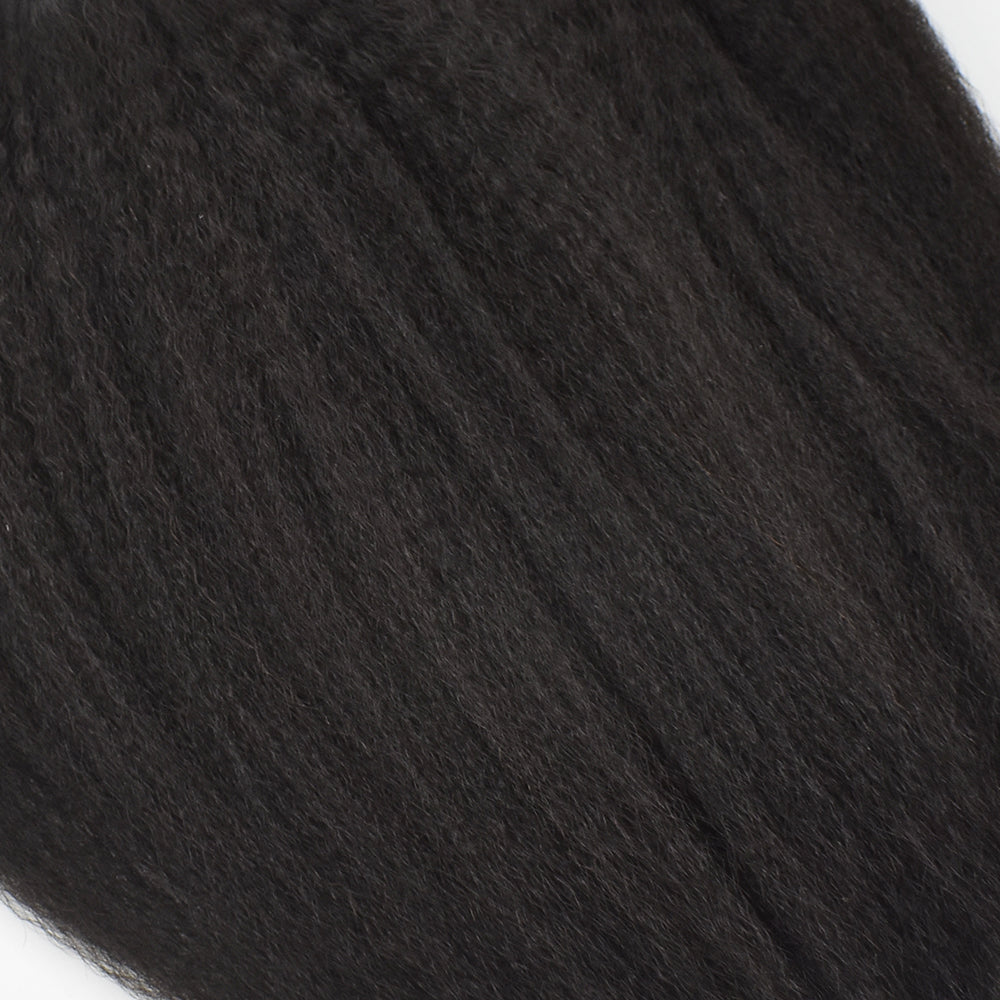 Kinky Straight Pu Seamless Clip In Hair Extension