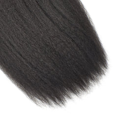 Kinky Straight Pu Seamless Clip In Hair Extension