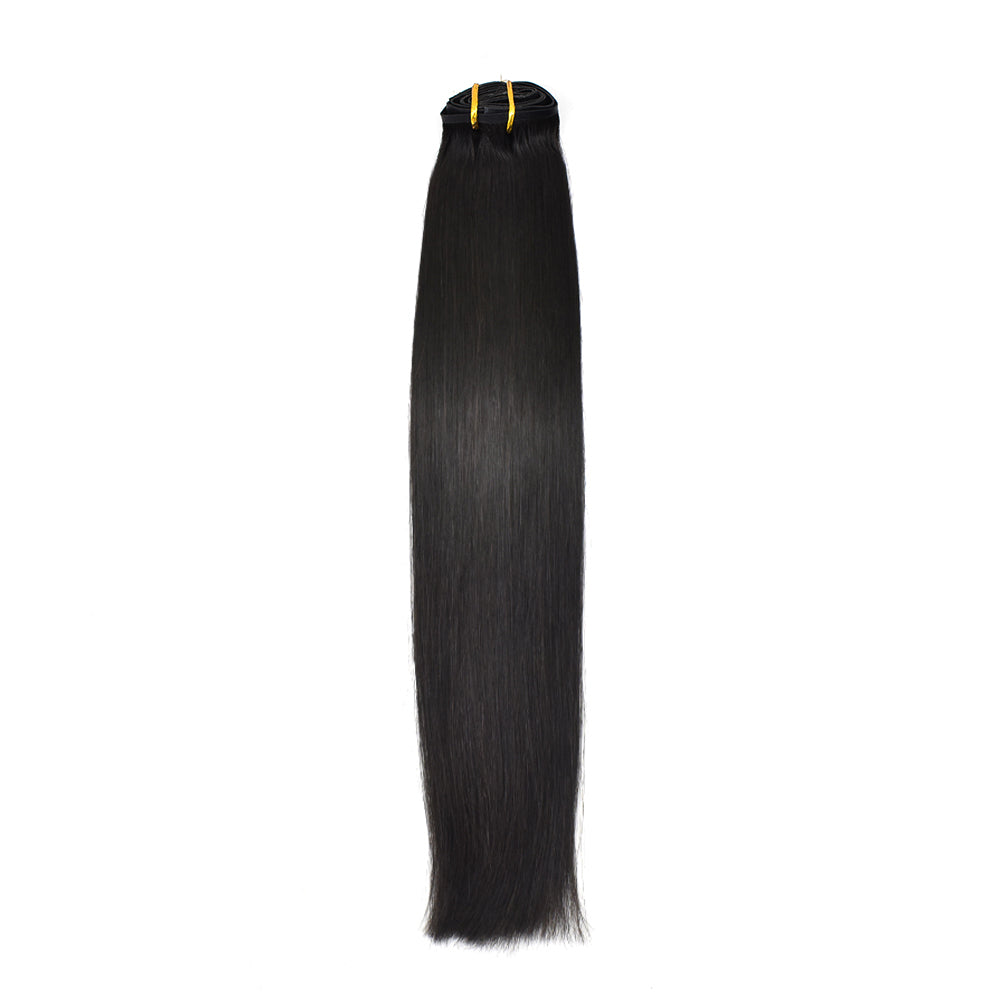 Straight Pu Seamless Clip In Hair Extension