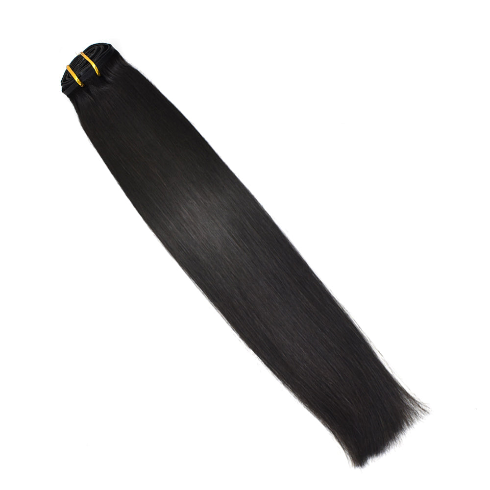 Straight Pu Seamless Clip In Hair Extension