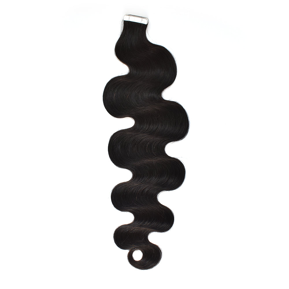 Body Wave Tape In Hair Extension