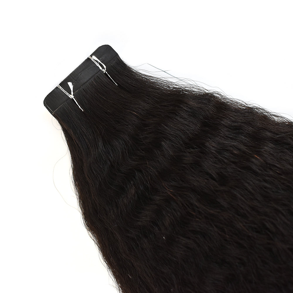 Kinky Straight Tape In Hair Extension