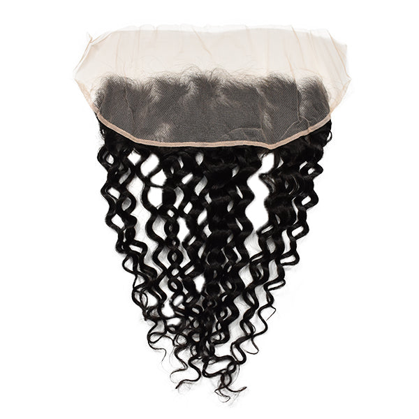 Water Wave 13x4 Transparent Lace Frontal Hair
